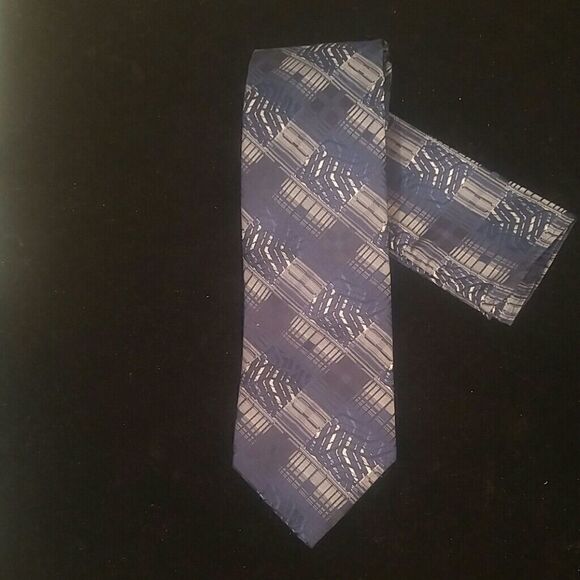 MEN'S STACY ADAMS TIE AND POCKET SQUARE - Picture 1 of 2